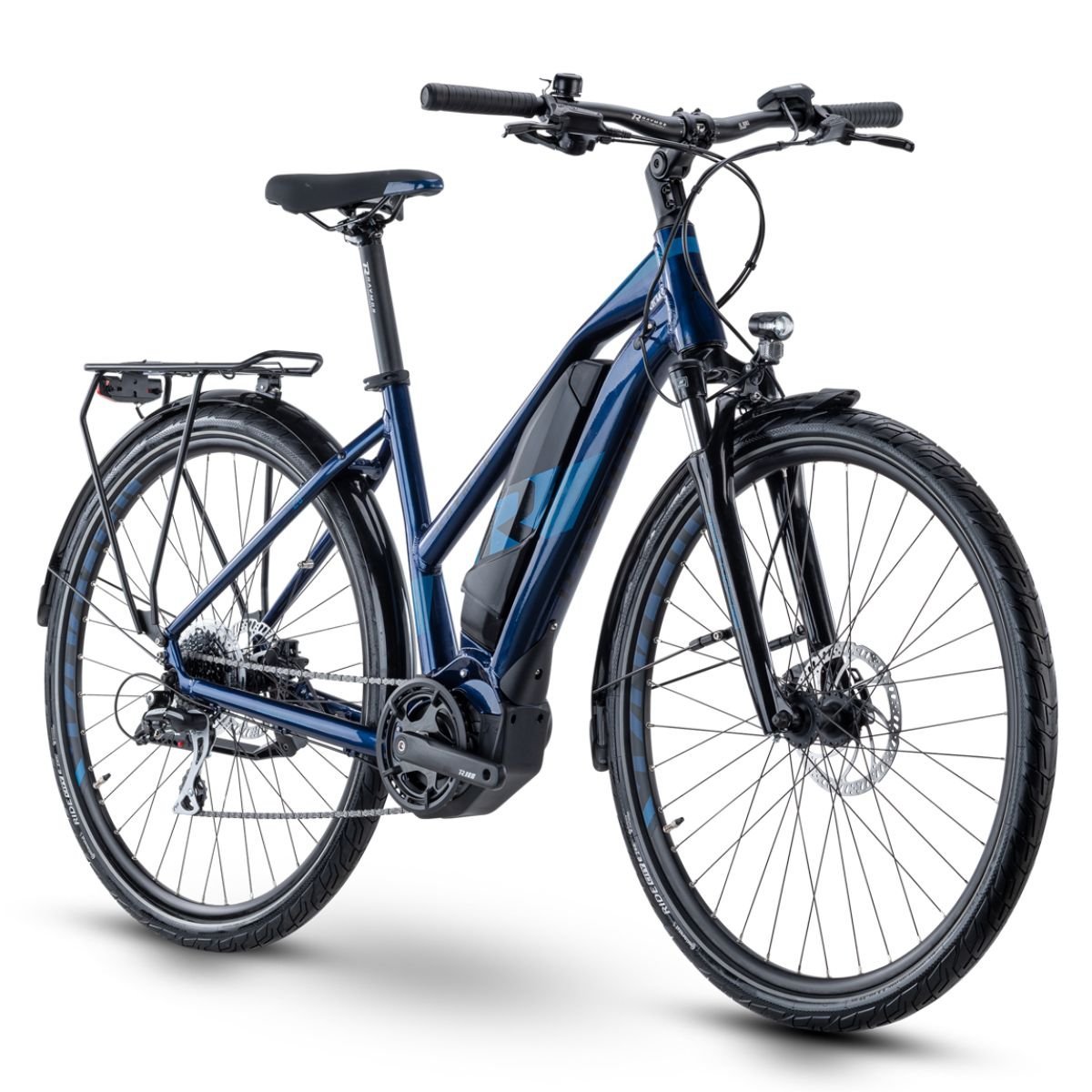 Elektrobicykel Raymon TourRay E 2.0 Lady 28" W - modrá