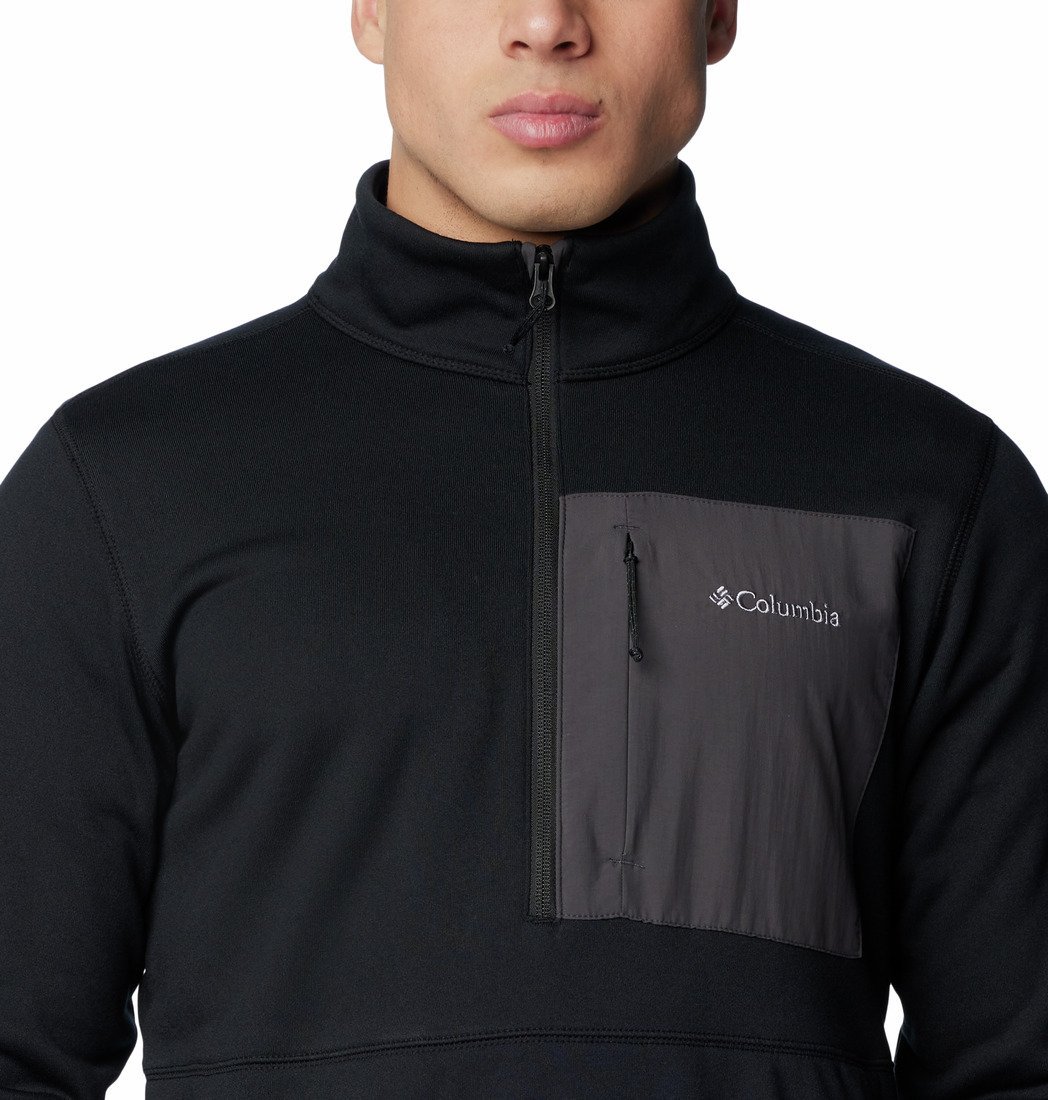 Columbia Hike™ Half Zip Sweatshirt M - čierna