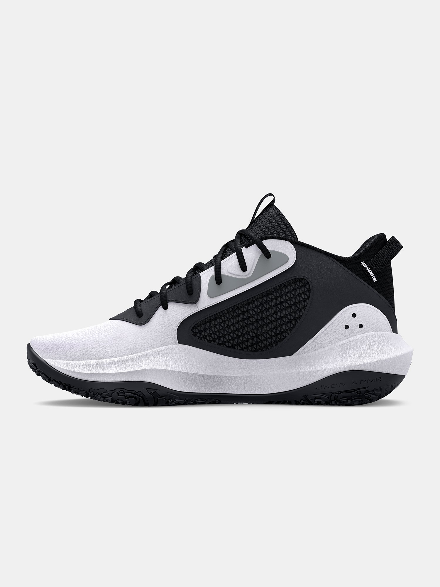 Topánky Under Armour UA GS Lockdown 6-WHT