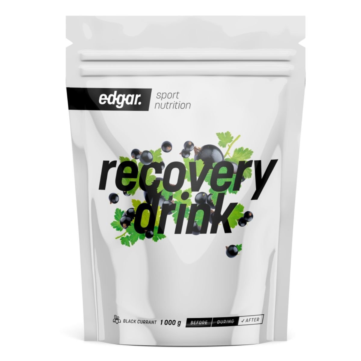 Edgar Recovery Drink 1000 g - čierne ríbezle