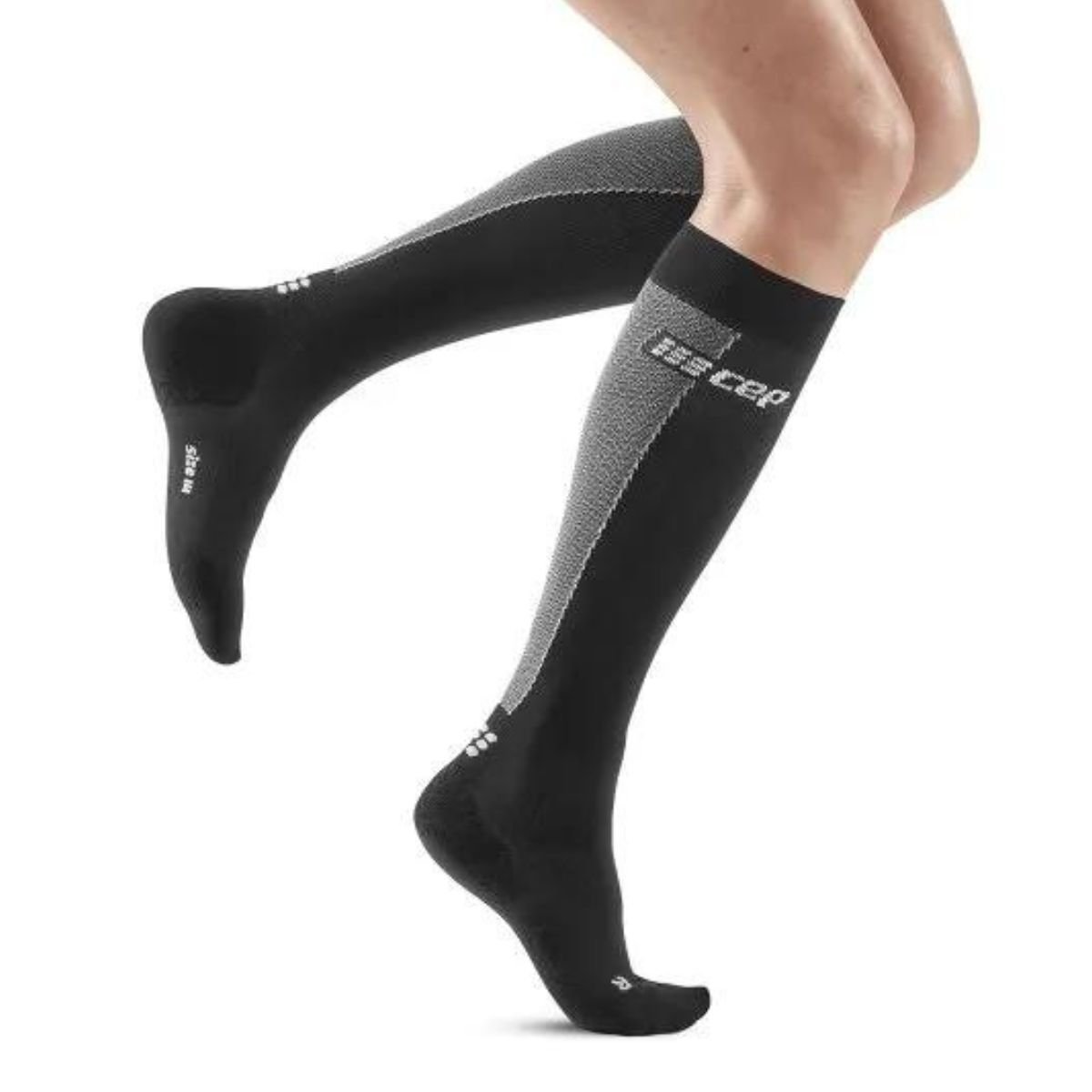 Ponožky CEP Ultralight W - čierne/sivé