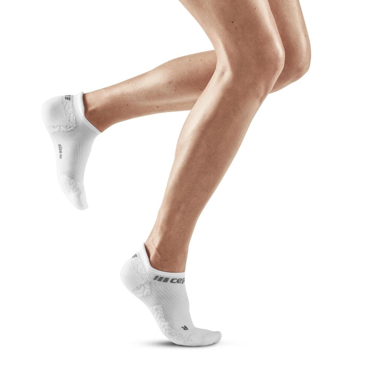 Ponožky nízke CEP Ultralight W - biela