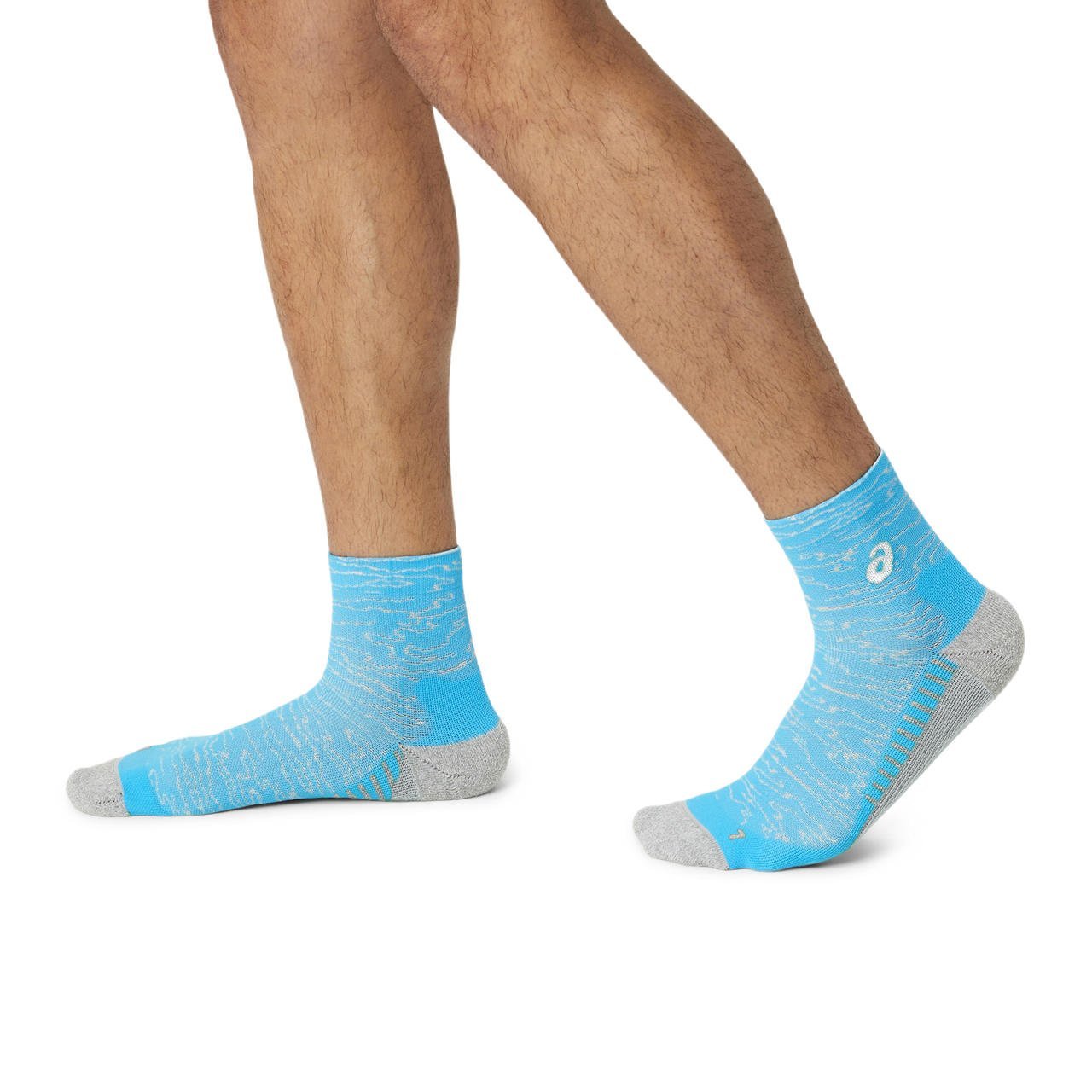 Štvrťponožky Asics Performance Run Sock - modré