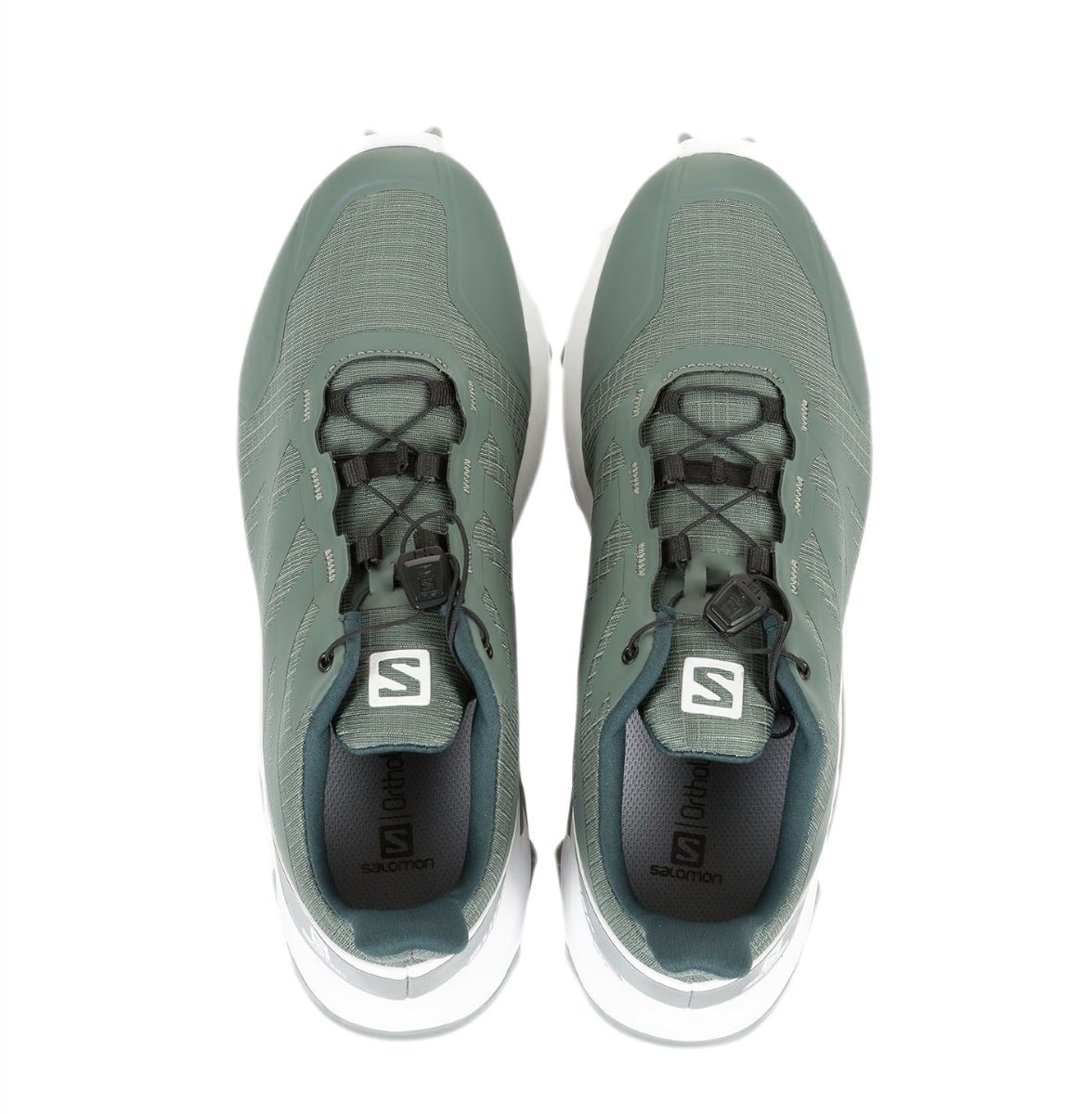 Obuv Salomon Supercross M – zelená/biela/sivá
