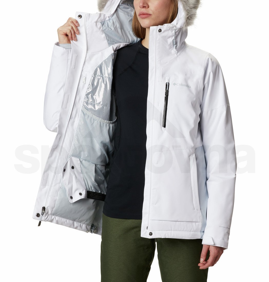 Bunda Columbia Ava Alpine™ Insulated Jacket W - biela/sivá