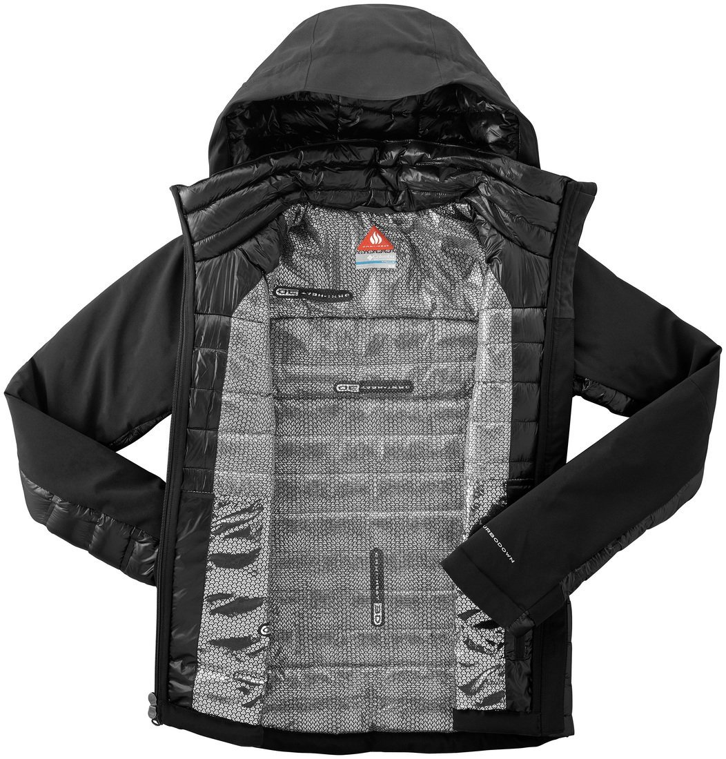 Bunda Columbia Heatzone™ 1000 TurboDown™ II Jacket W - čierna