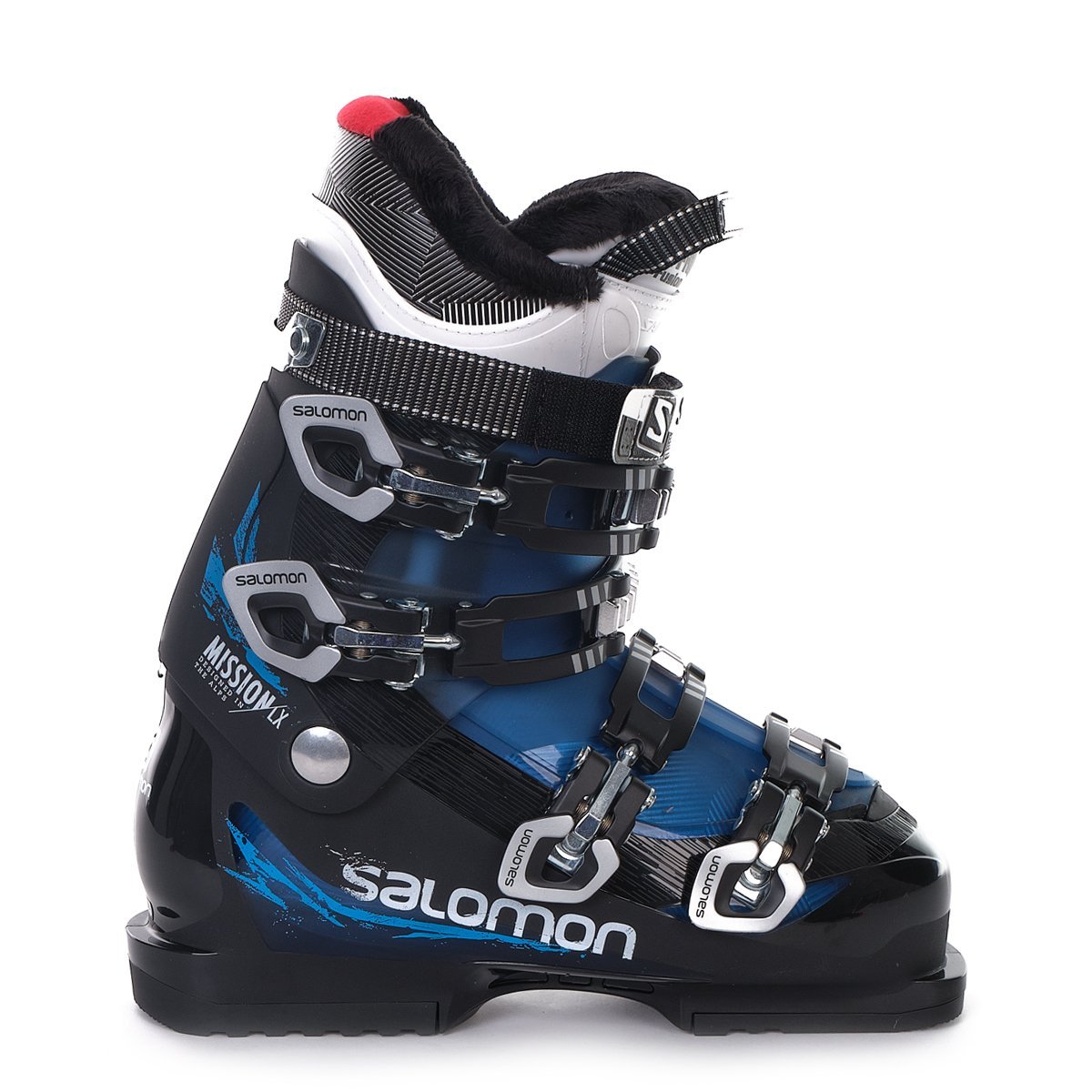 Lyžiarske topánky Salomon Mission LX M - čierna/modrá