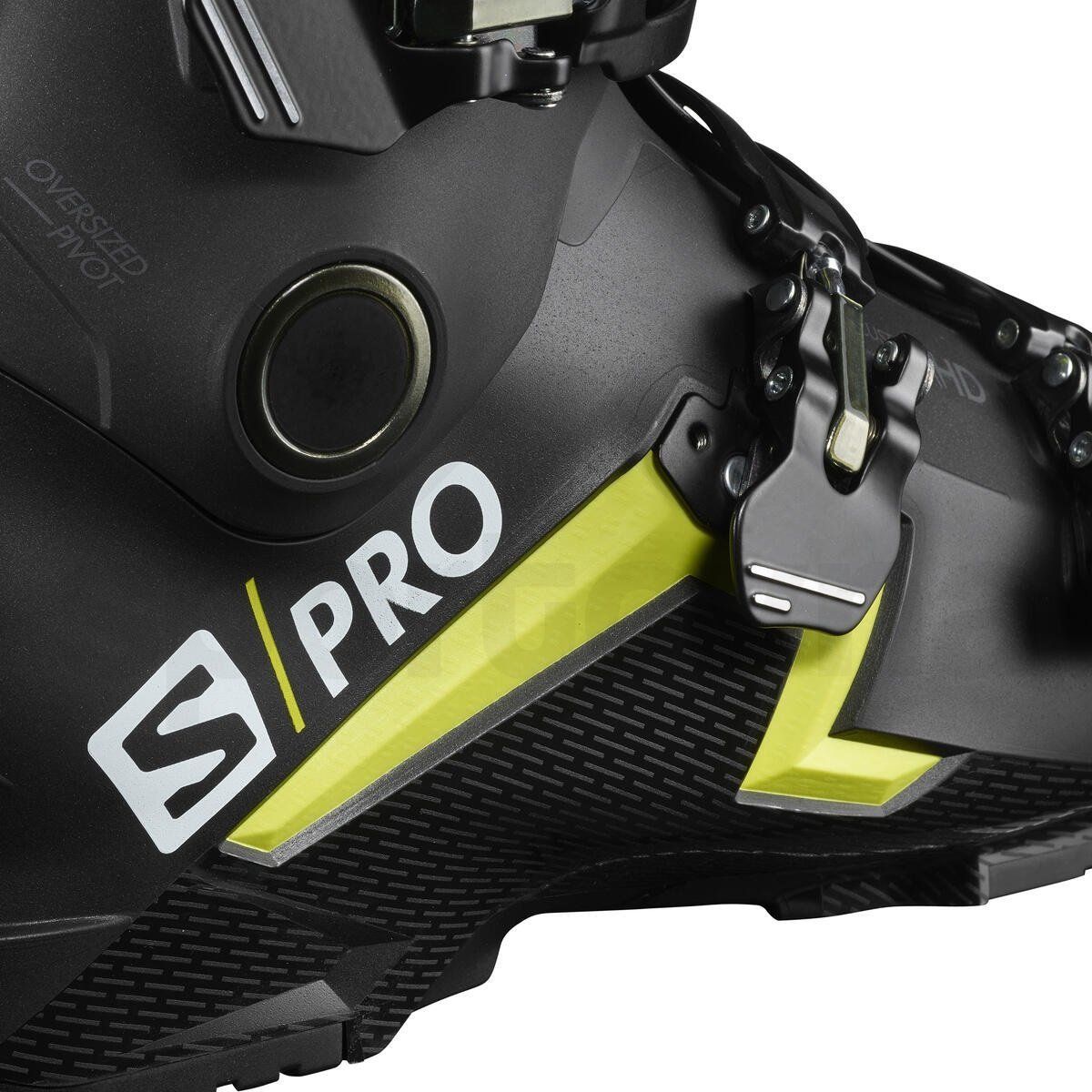 Lyžiarske topánky S/Pro 110 Black M - čierna/žltá