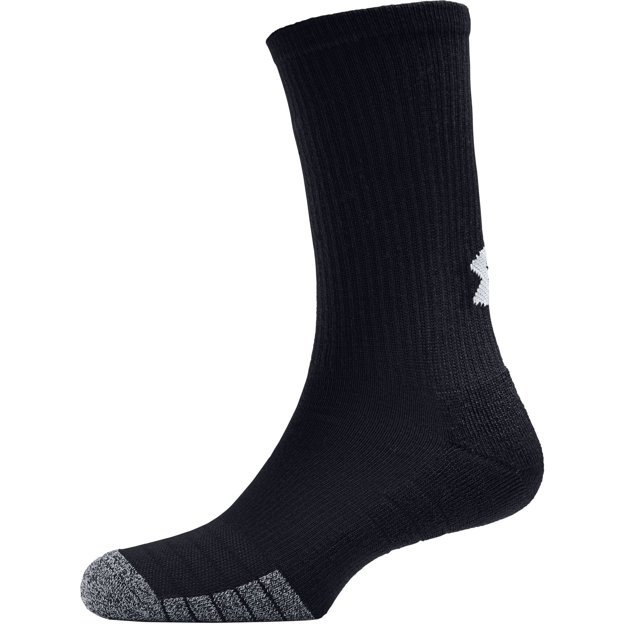Ponožky Under Armour Heatgear Crew - čierna/sivá