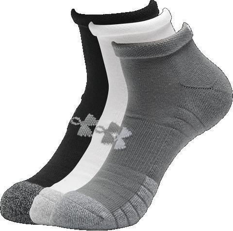 Ponožky Under Armour Heatgear Locut - sivá/biela/čierna