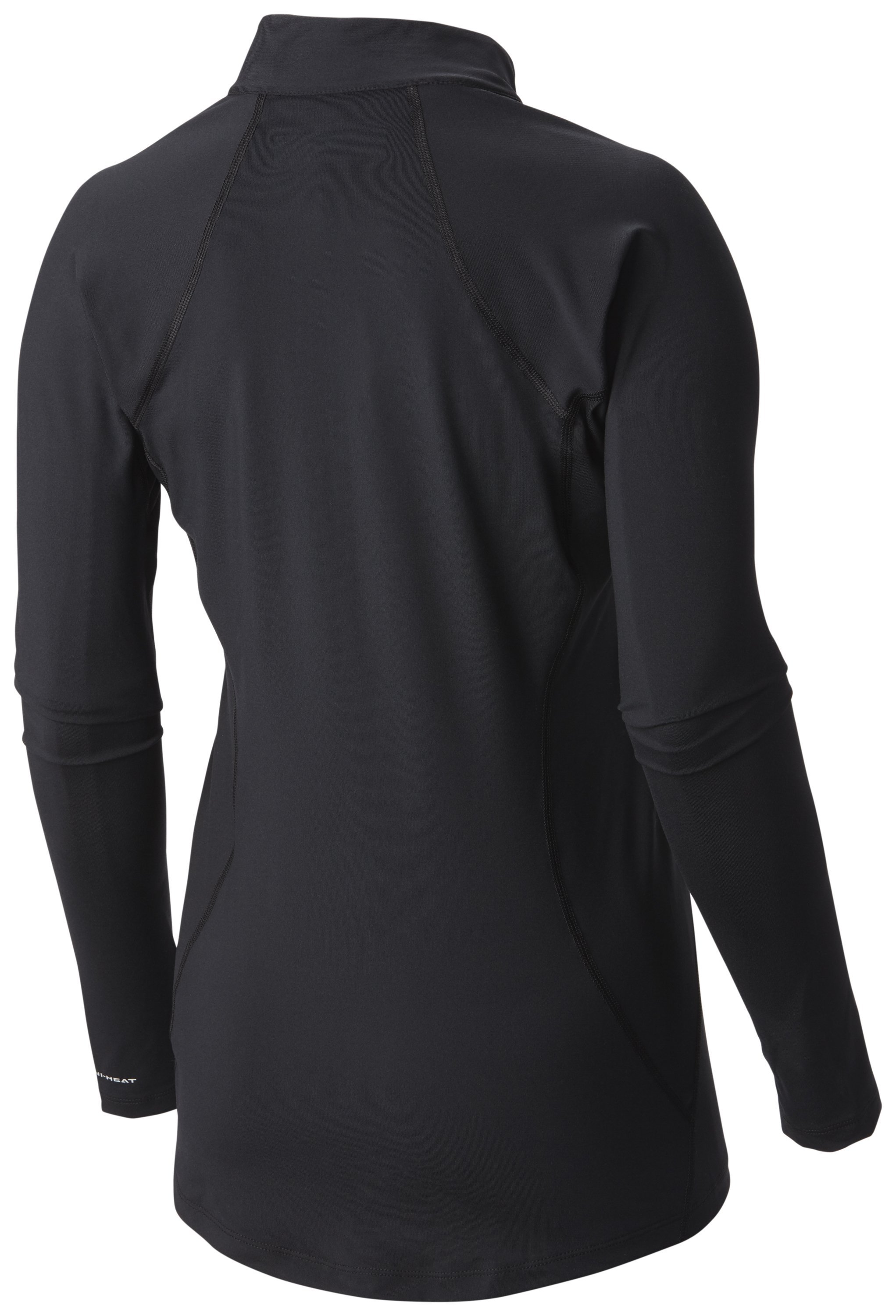 Funkčné tričko Columbia Midweight Stretch Long Sleeve Half Zip - čierna