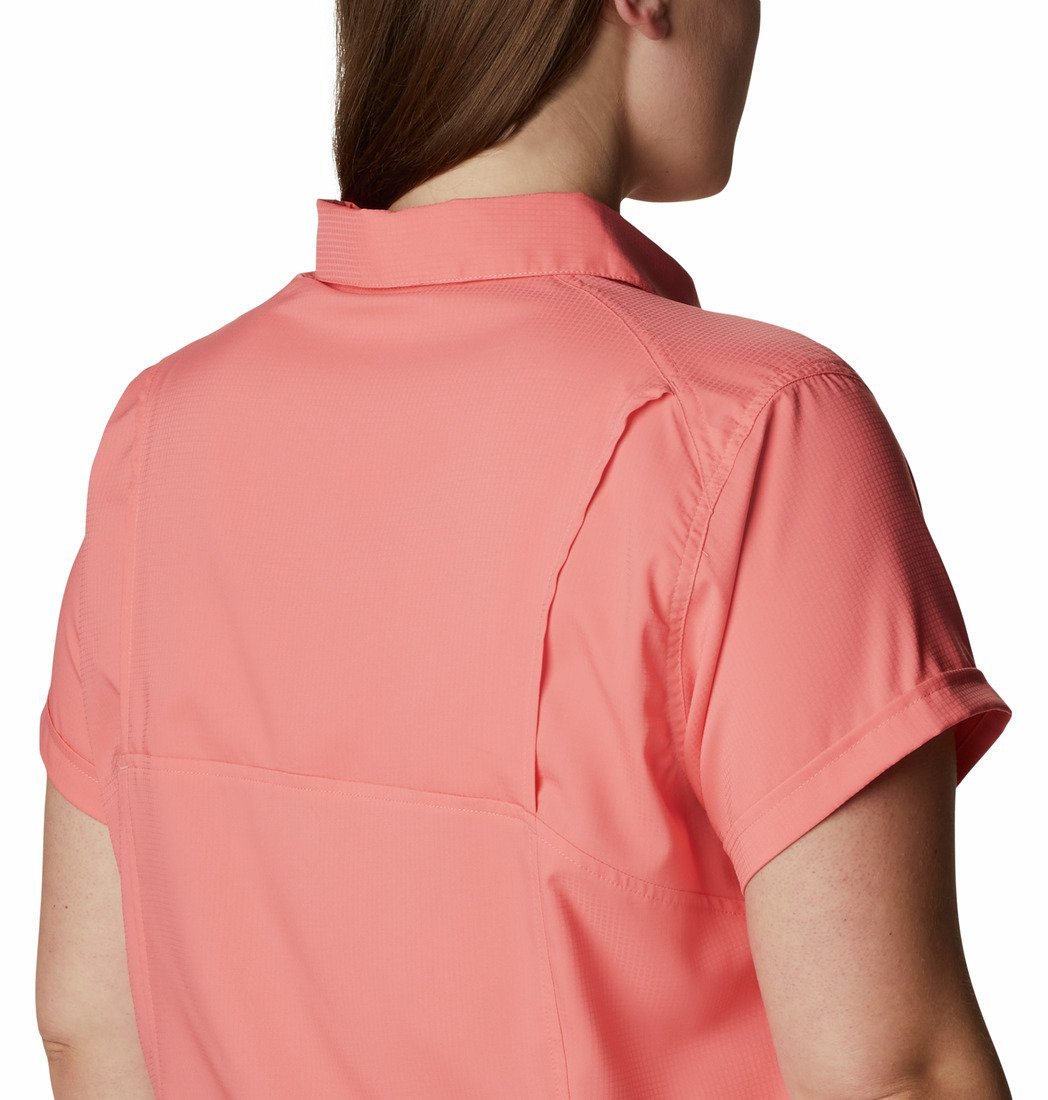 Košeľa Columbia Silver Ridge™ Lite Short Sleeve W - ružová