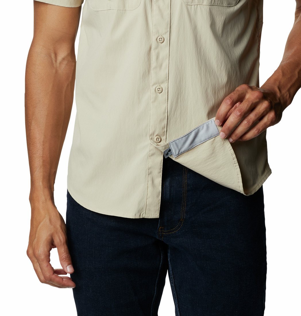 Košeľa Columbia Newton Ridge™ Short Sleeve M - béžová