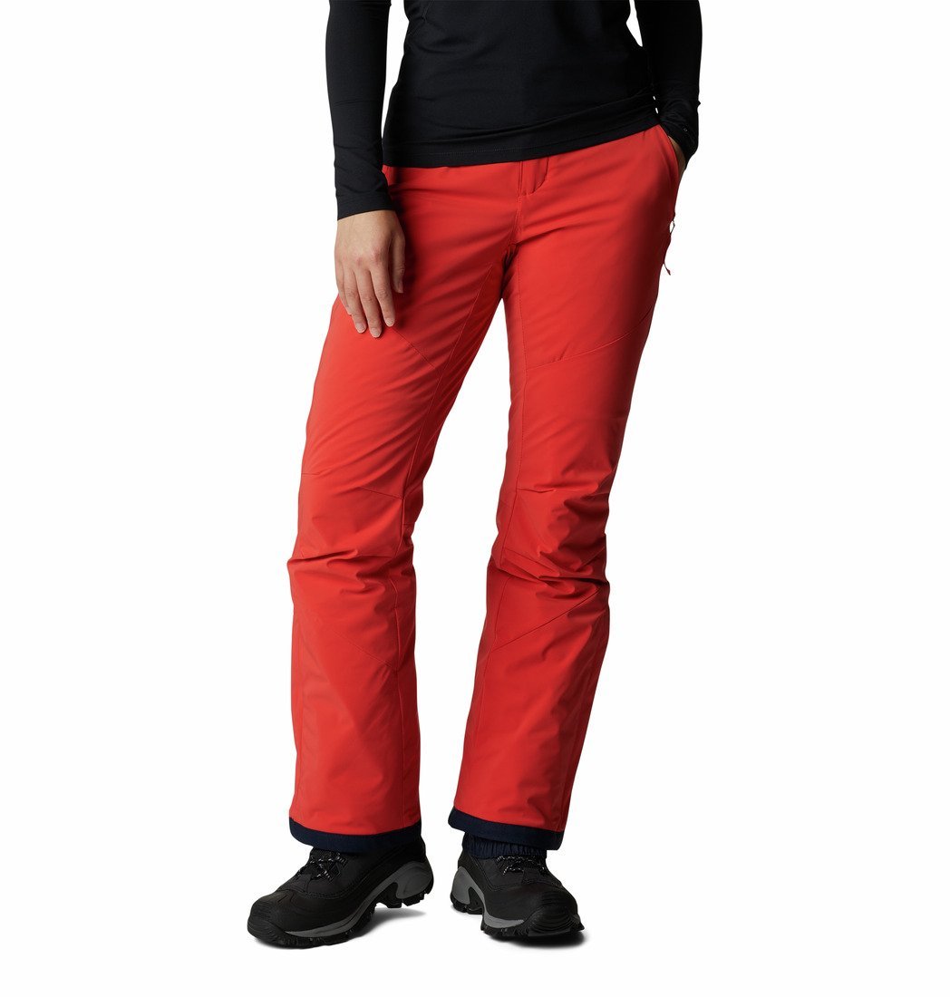 Nohavice Columbia Backslope™ II Insulated Pant W - oranžová/červená