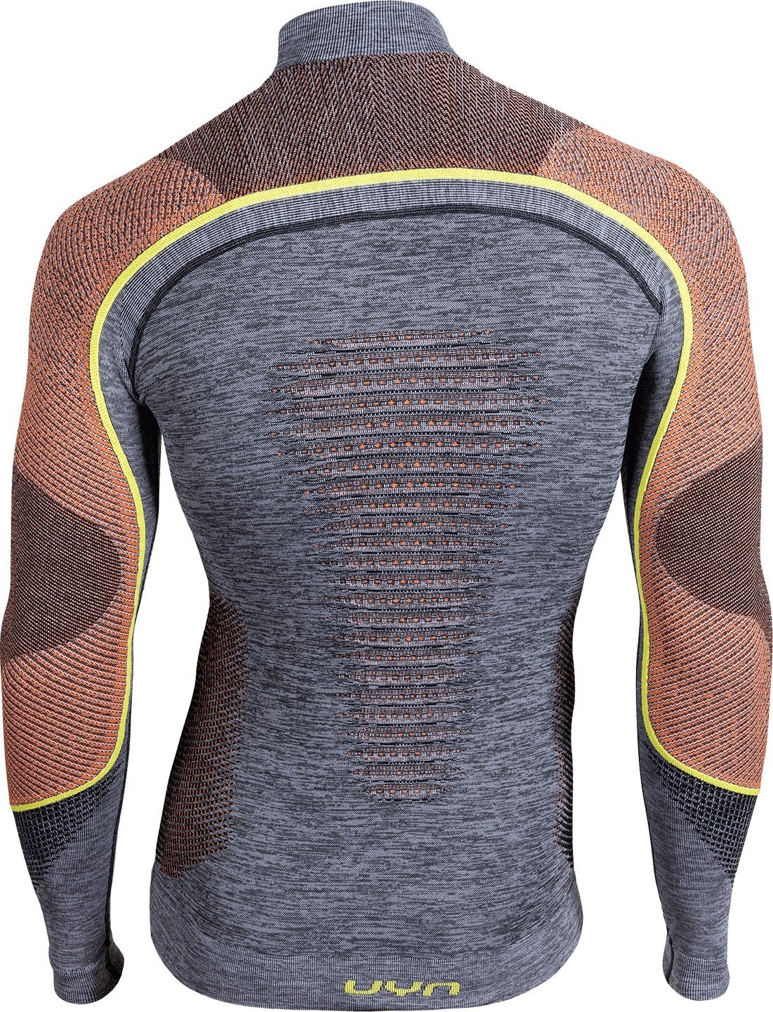 Funkčné tričko UYN AMBITYON UW Shirt Long Sleeve - sivá/čierna/oranžová