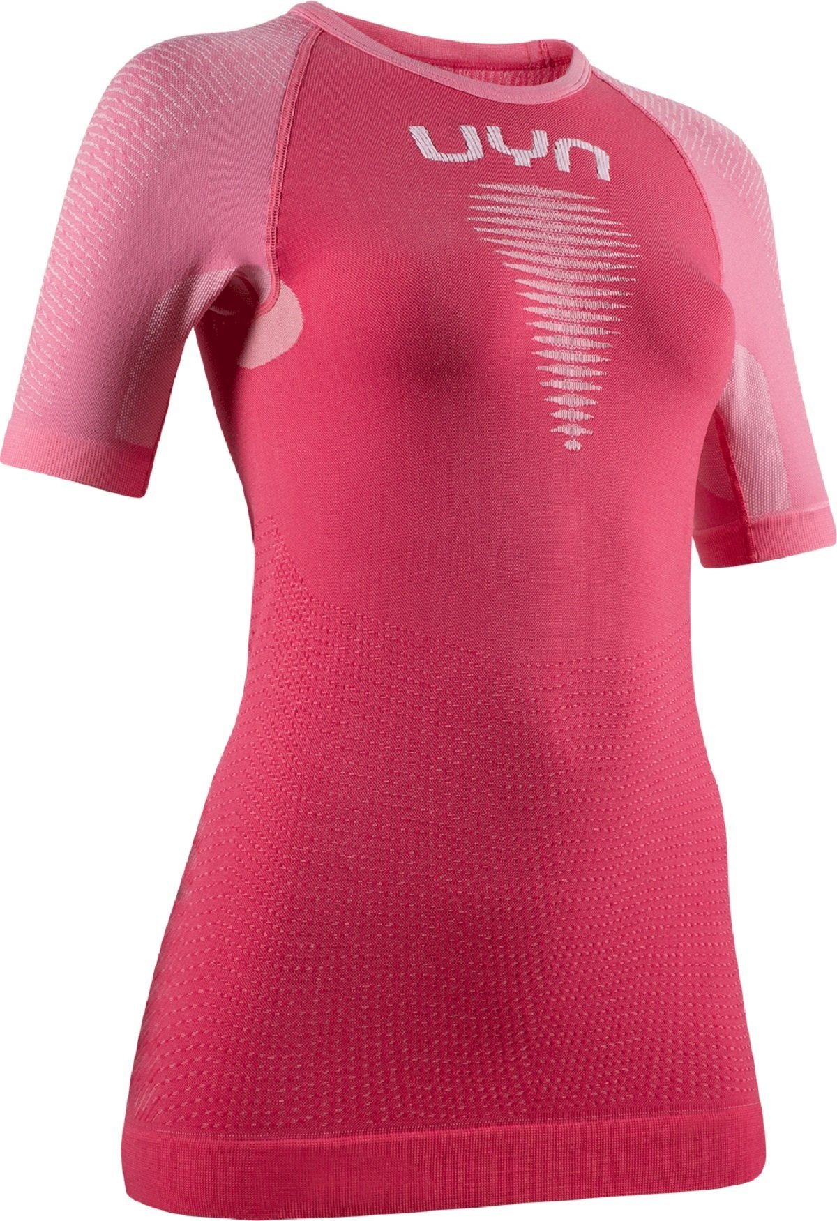 Funkčné tričko UYN Marathon Ow Shirt Sh_Sl W - ružová/biela