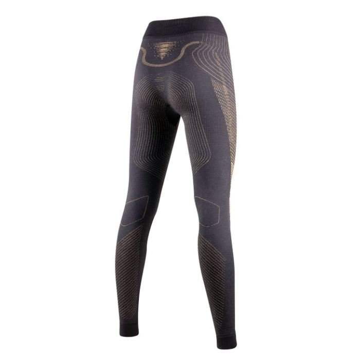 Funkčné nohavice UYN Cashmere Shiny 2.0 UW Pants Long W - čierna/zlatá