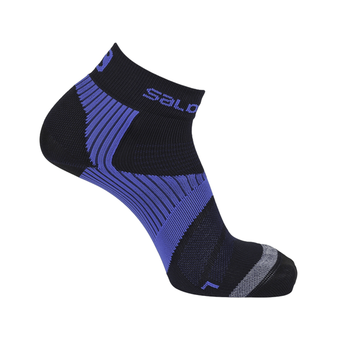 Ponožky Salomon SENSE SUPPORT - modrá/čierna/sivá