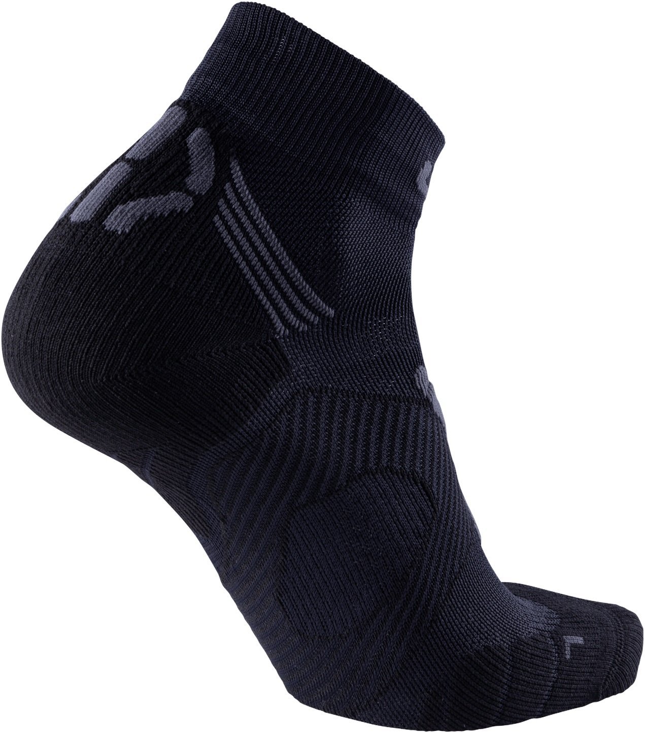 Ponožky UYN RUN SUPER FAST - čierna/antracitová