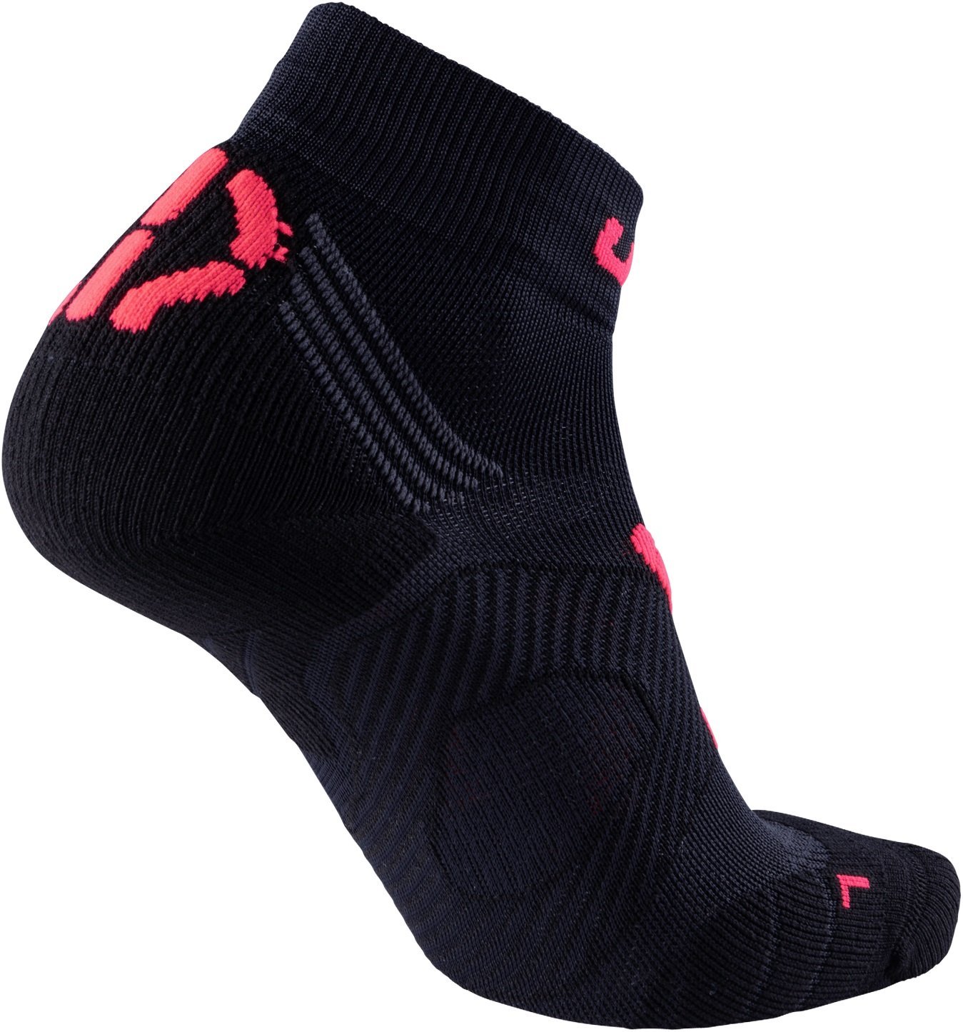 Ponožky UYN LADY RUN SUPER FAST - čierna/koralová