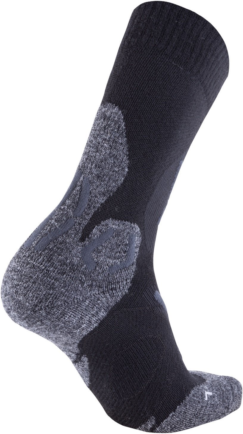 Ponožky UYN Trekking Cool Merino - čierna/sivá