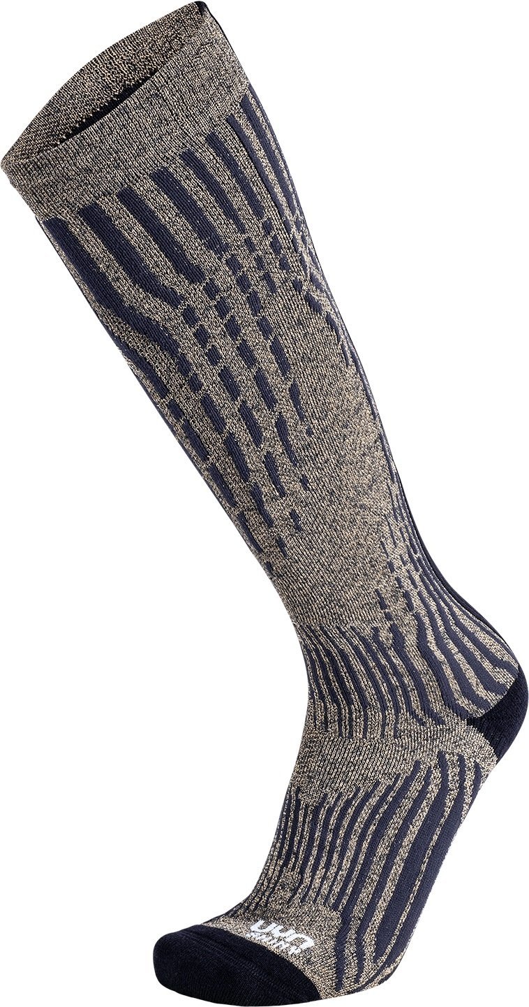 Ponožky UYN Ski Cashmere Shiny - čierna/zlatá