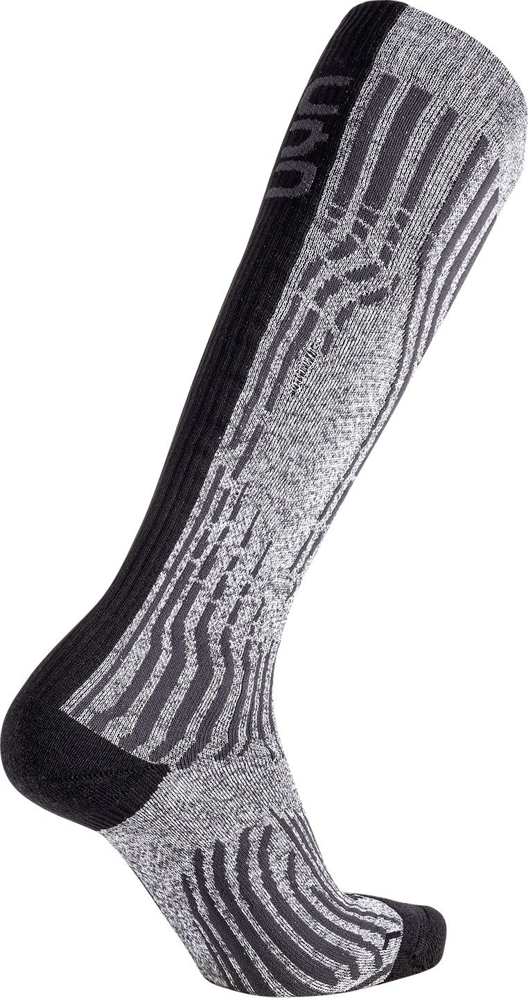 Ponožky Uyn Ski Cashmere Shiny Socks - sivá/strieborná