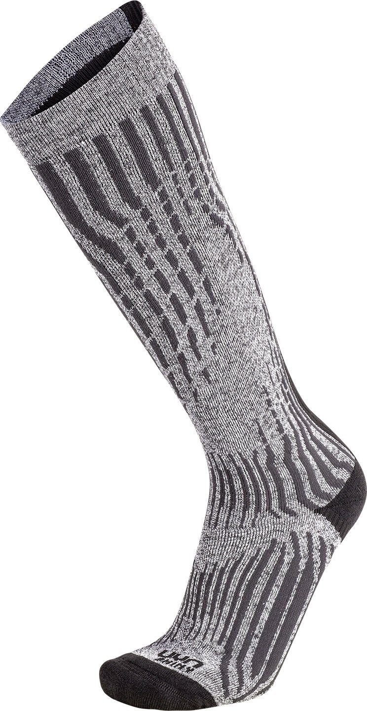 Ponožky Uyn Ski Cashmere Shiny Socks - sivá/strieborná