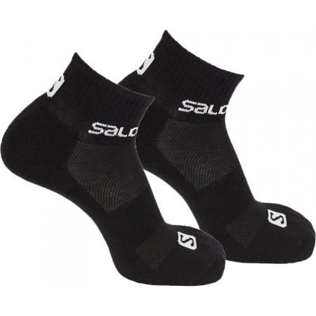 Ponožky Salomon Evasion 2-pack - čierna