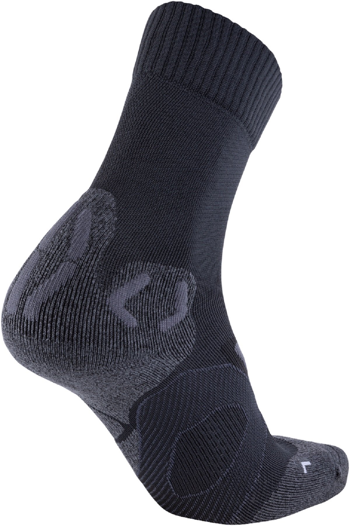 Ponožky UYN Outdoor Explorer M - čierna/sivá