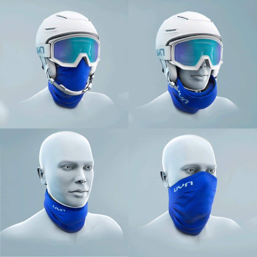 Maska UYN Community mask Winter - tmavomodrá