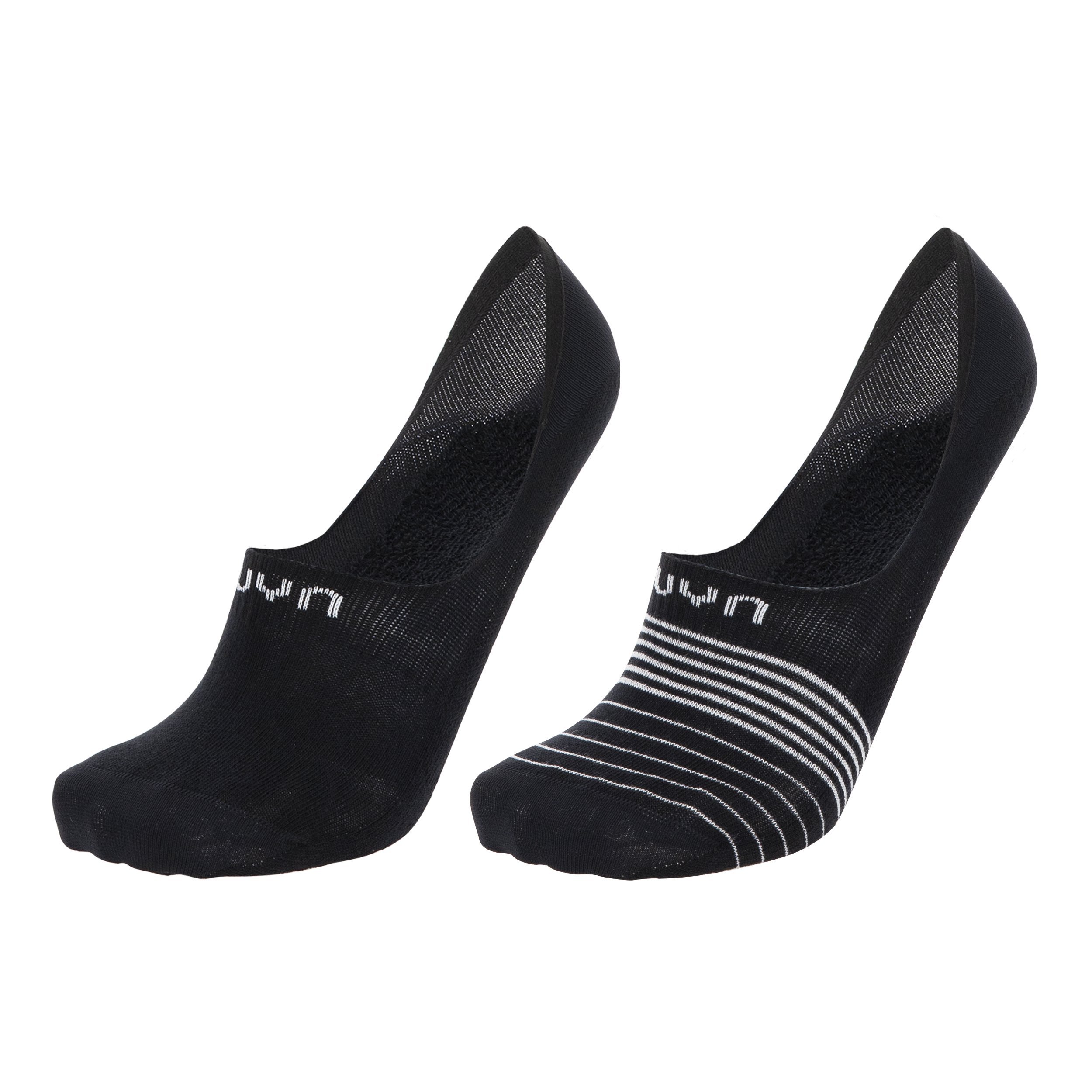 Ponožky UYN GHOST 4.0 SOCKS 2PRS PACK - čierna-čierna/sivá