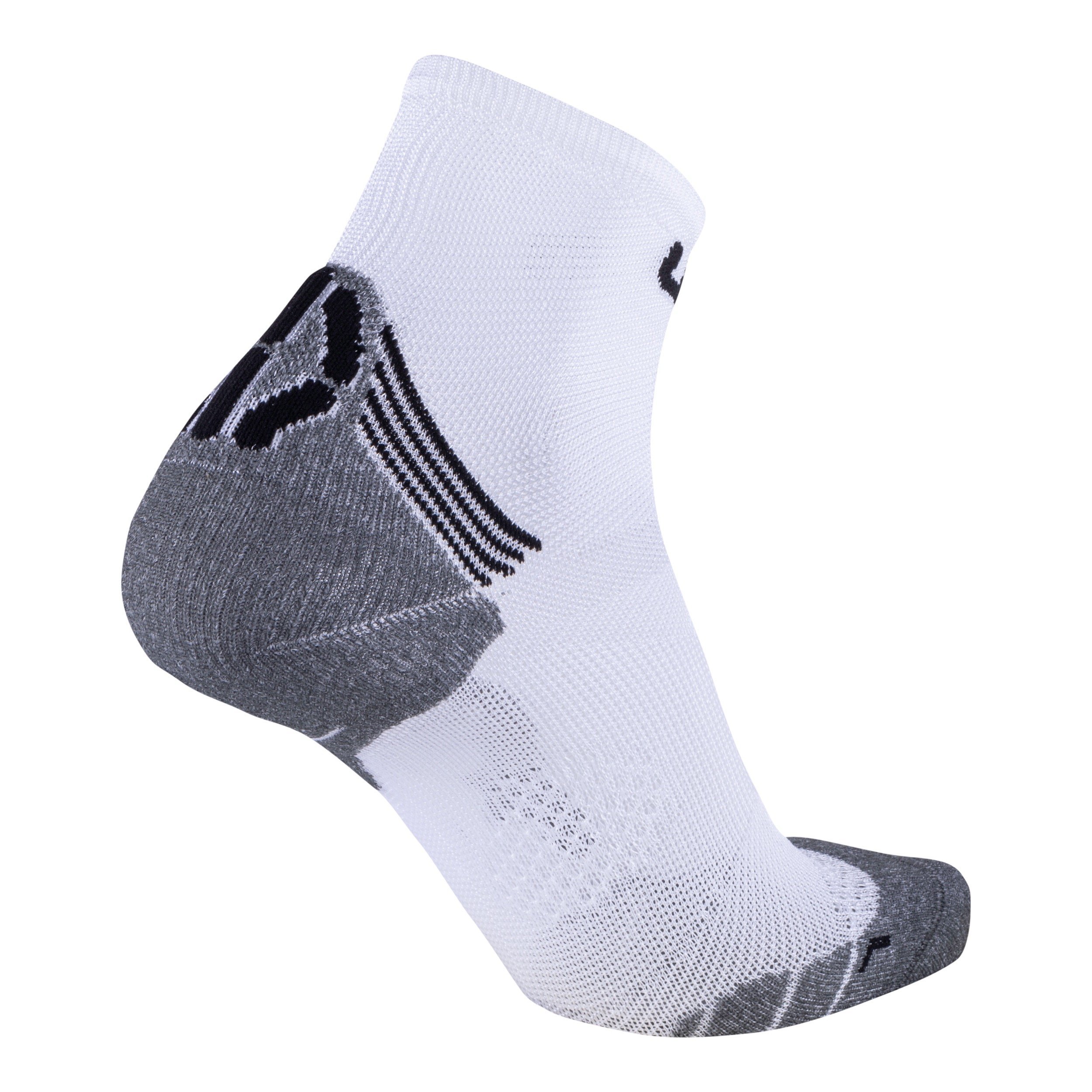 Ponožky UYN RUN SUPERLEGGERA SOCKS - biela/sivá