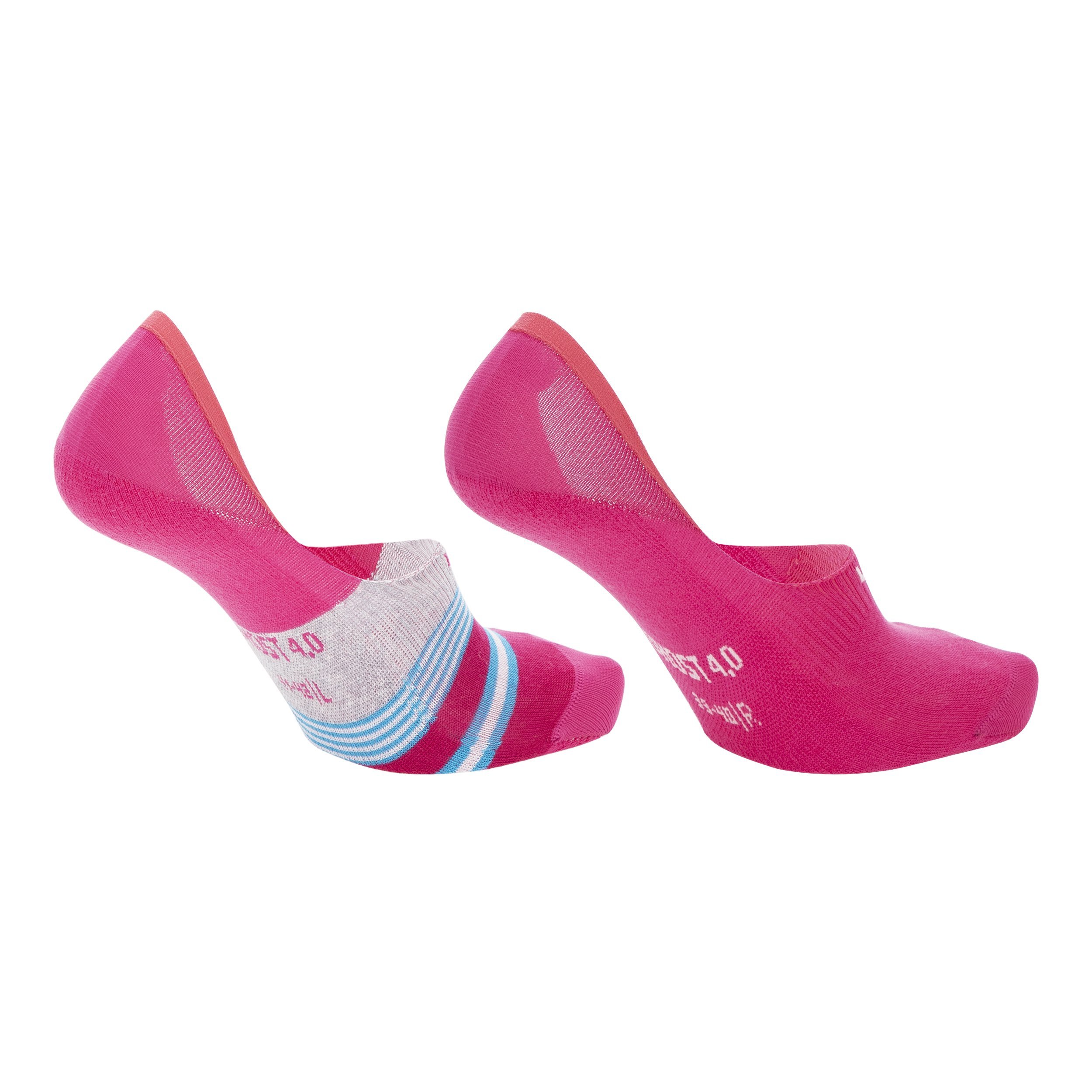 Ponožky UYN GHOST 4.0 SOCKS 2PRS PACK - ružová/ružová-modrá