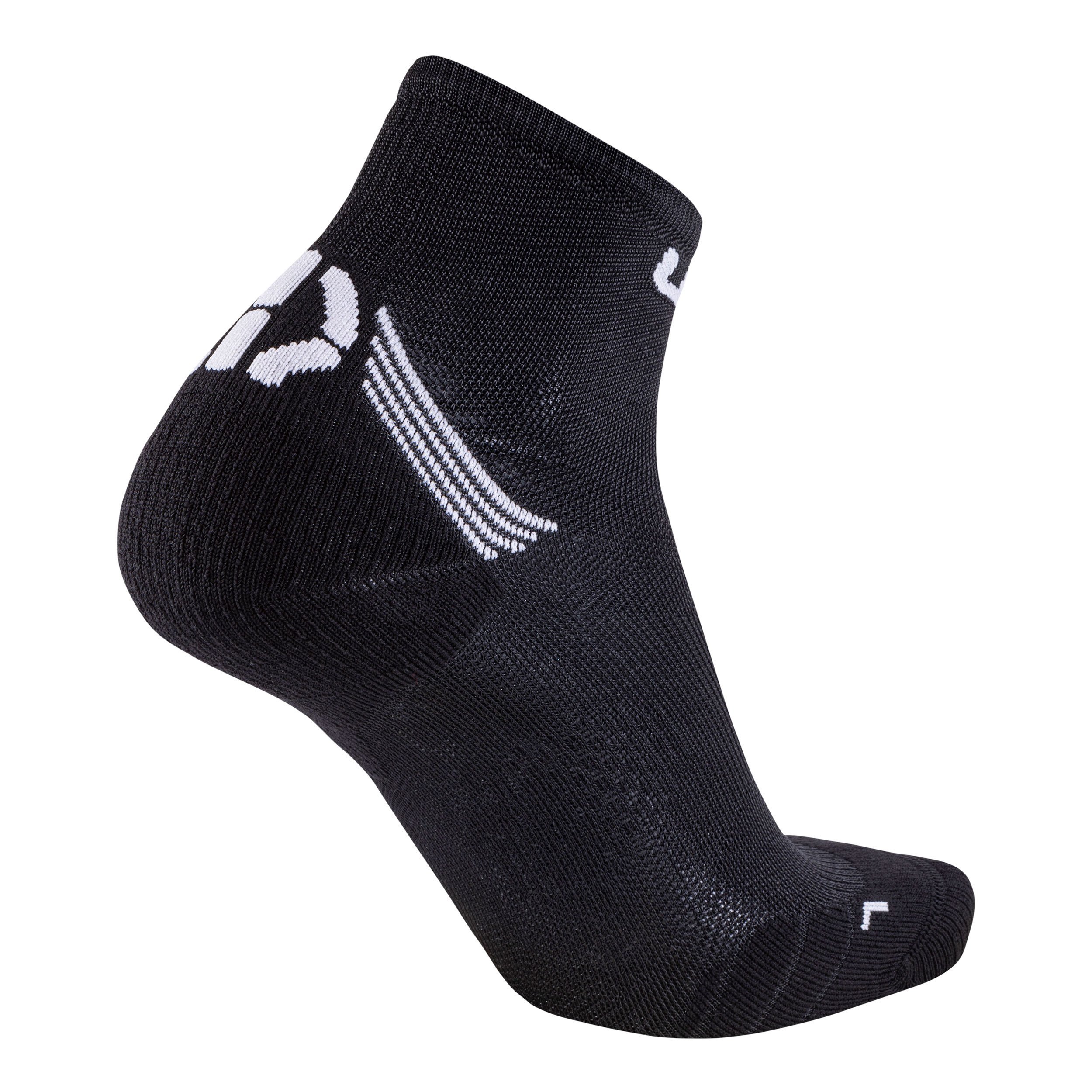 Ponožky UYN RUN SUPERLEGGERA SOCKS - čierna/biela