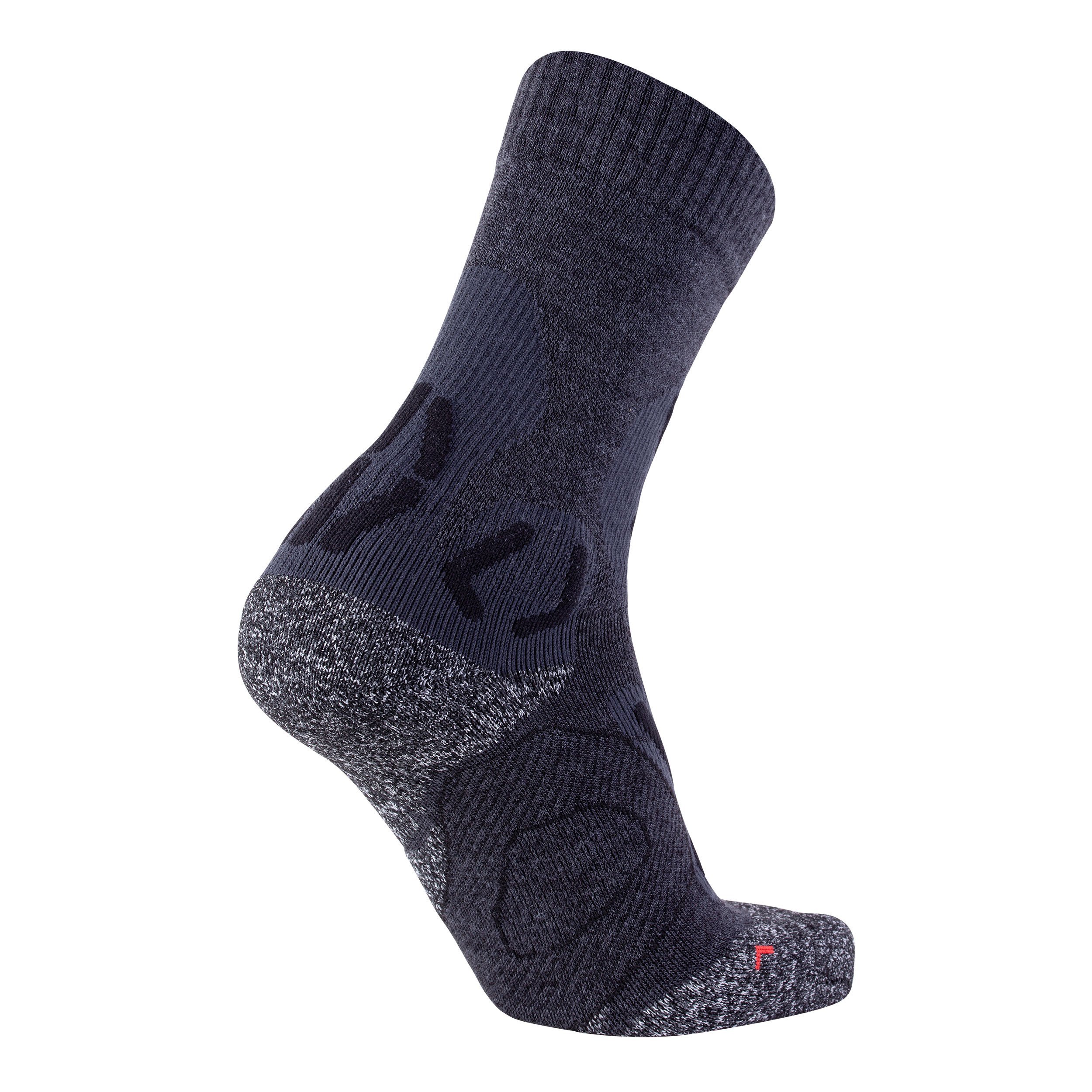 Ponožky UYN TREKKING NATURE MERINO - sivá/čierna