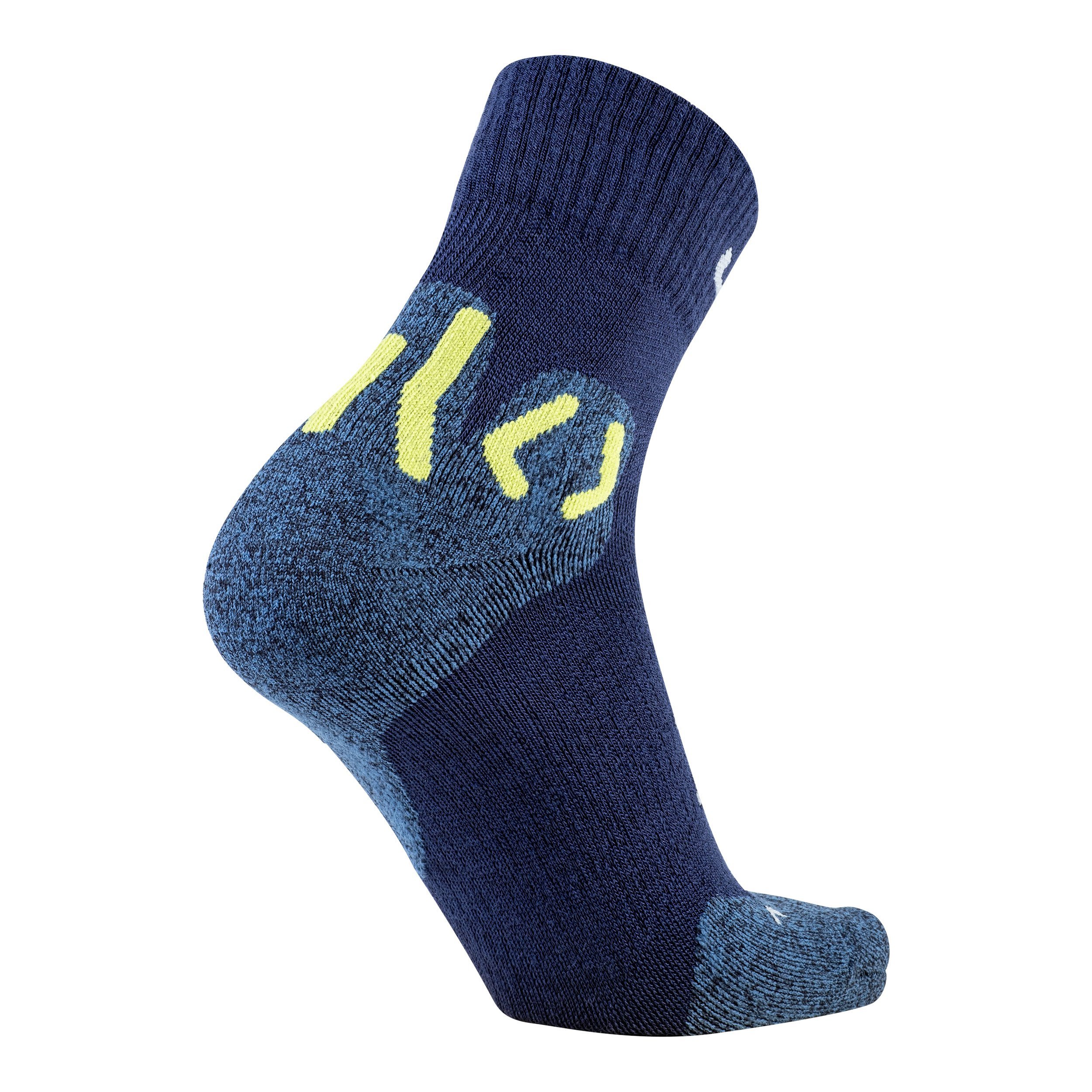 Ponožky UYN TREKKING APPROACH MERINO MID SOCKS M - modrá/žltá