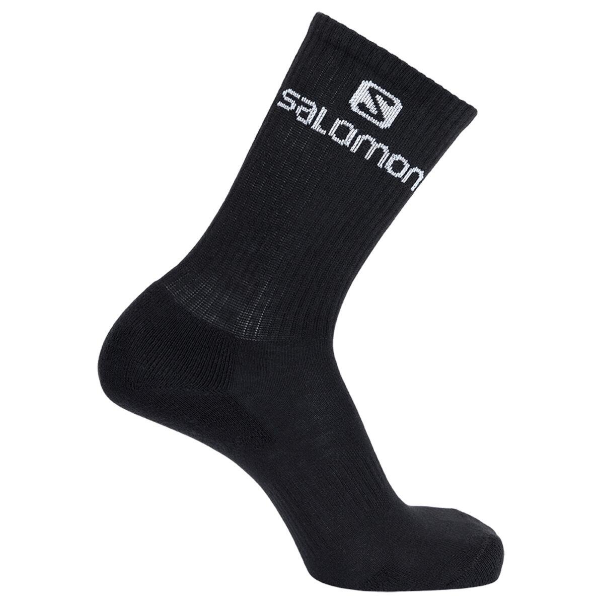 Ponožky Salomon EVERYDAY CREW 3-PACK - biela/sivá/čierna