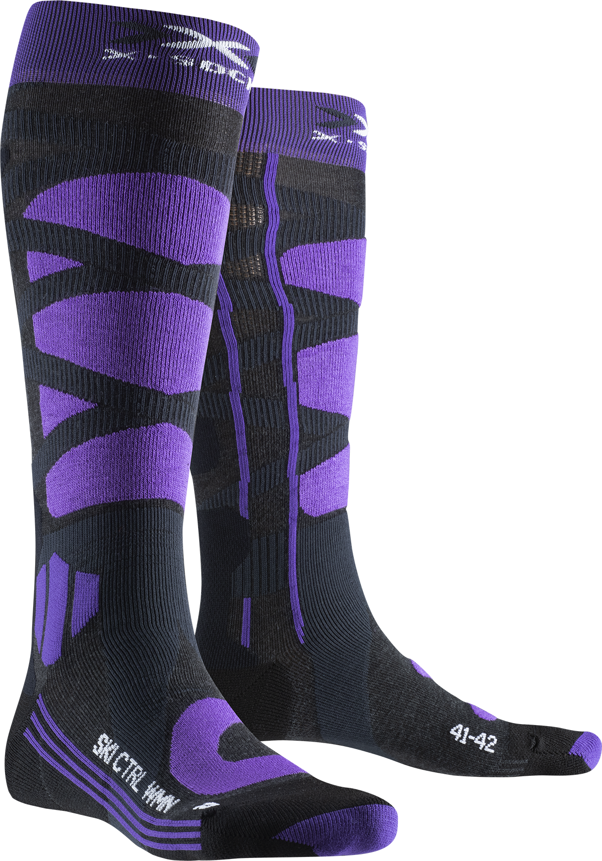Ponožky X-Bionic X-SOCKS® Ski Control 4.0 W - fialová/čierna