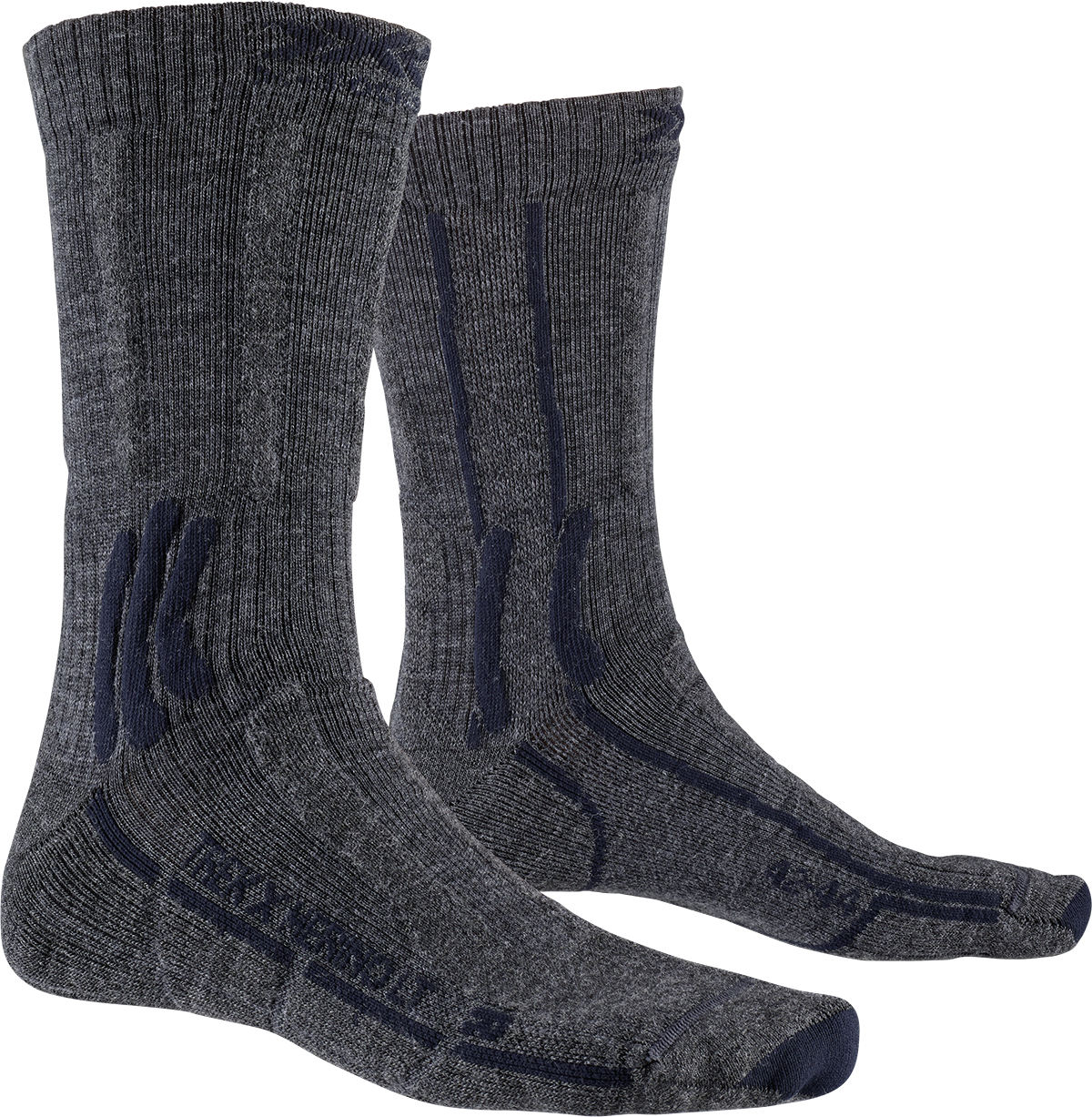 Ponožky X-Bionic X-SOCKS® Trek X Merino LT - sivo-modrá