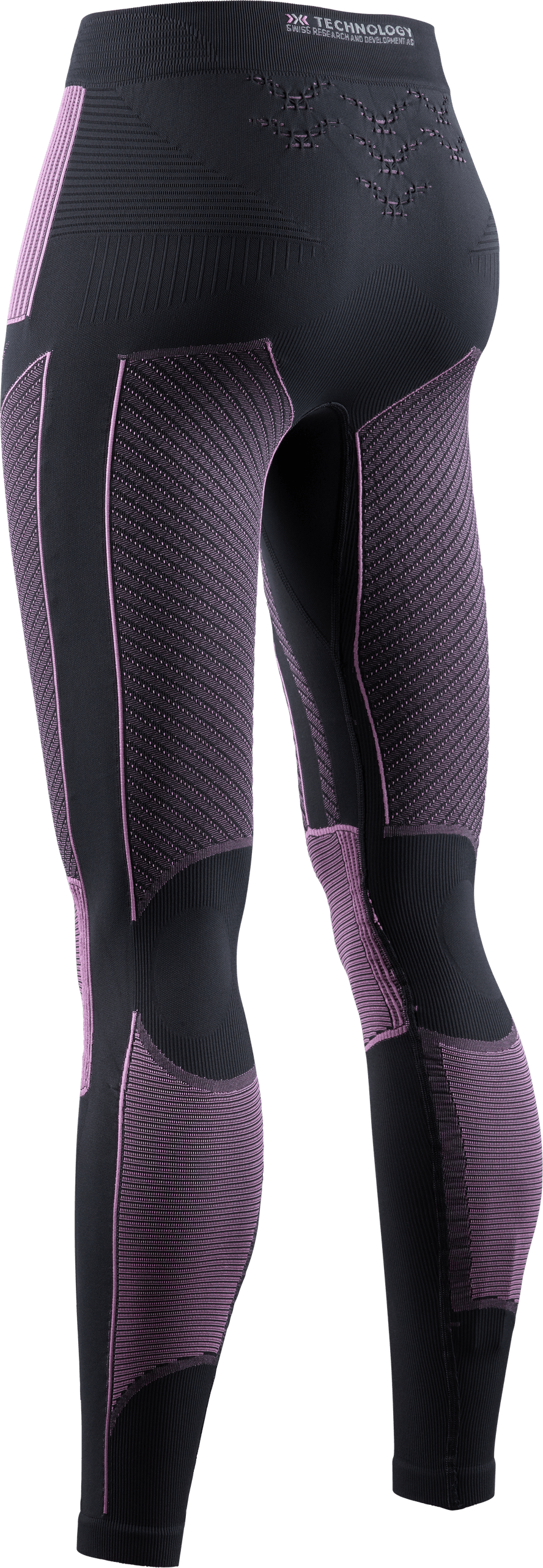 Spodky X-Bionic Energy Accumulator 4.0 Pants LNG W - čierna/ružová