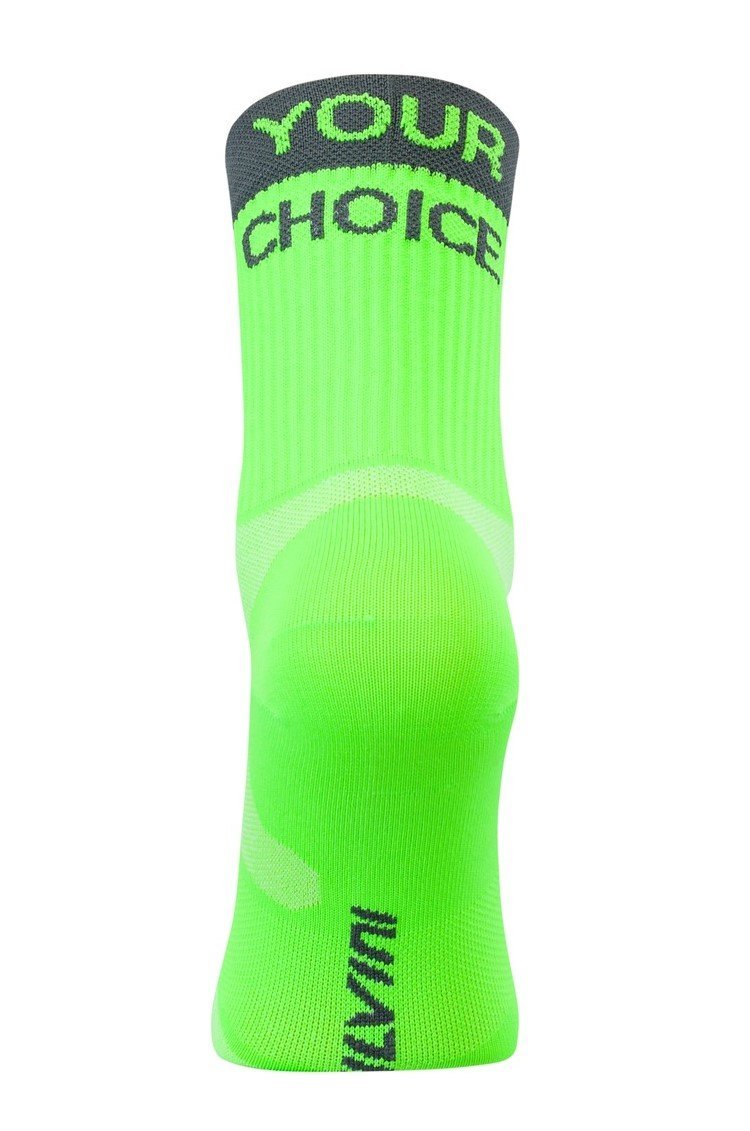 Cyklistické ponožky Silvini Orato UA1660 - neónovo zelená