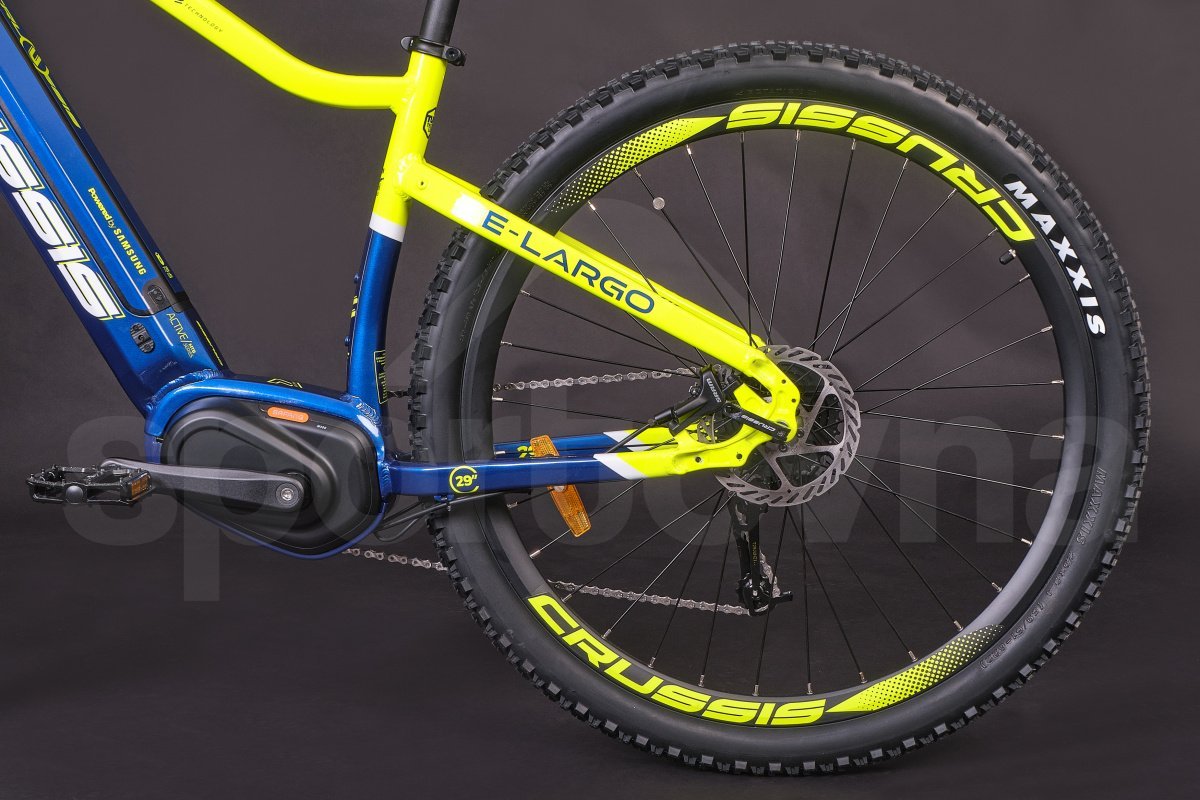 Elektrobicykel Crussis e-Largo 7.7-S 29" 630Wh - žltá/modrá