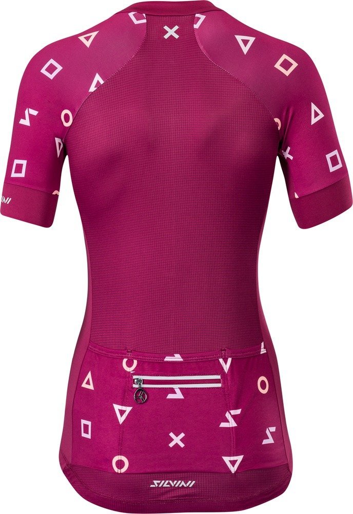 Cyklistický dres Silvini Catirina WD1621 W - ružová