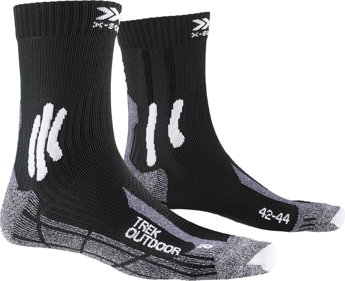 Ponožky X-Bionic X-SOCKS® Trek Outdoor - čierna/biela