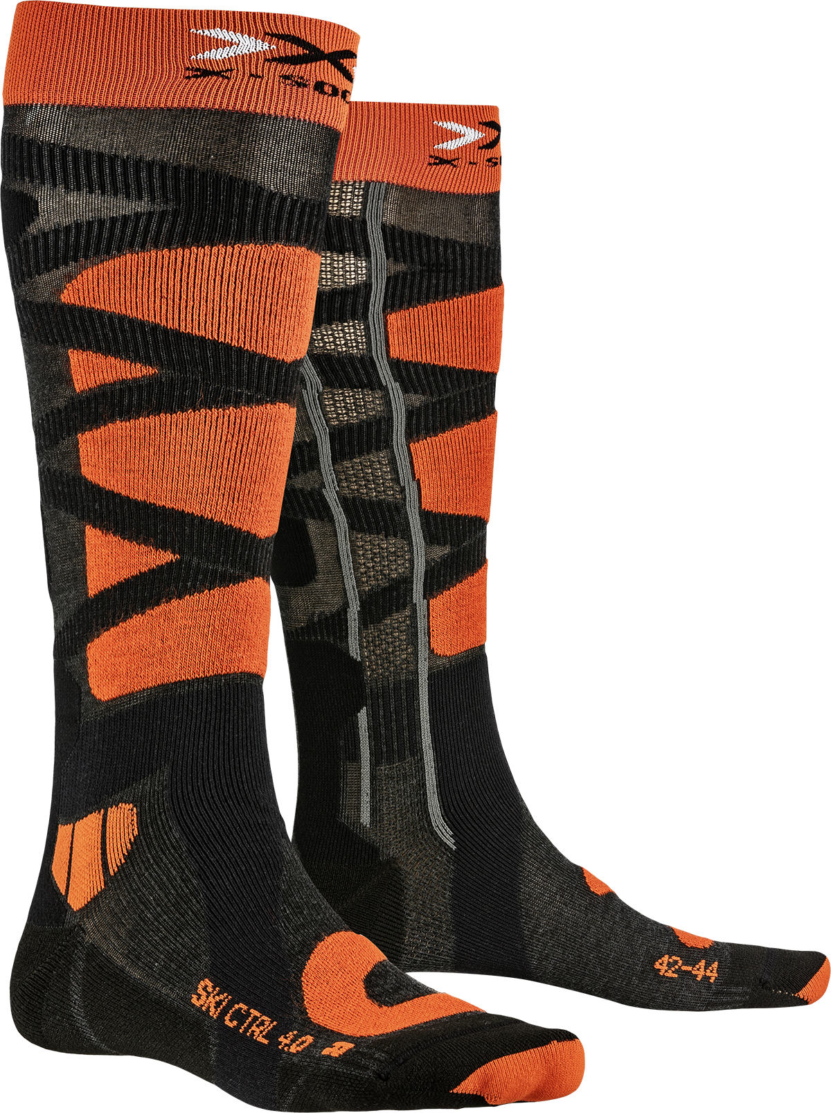 Ponožky X-Bionic X-SOCKS® Ski Control 4.0 - čierna/oranžová