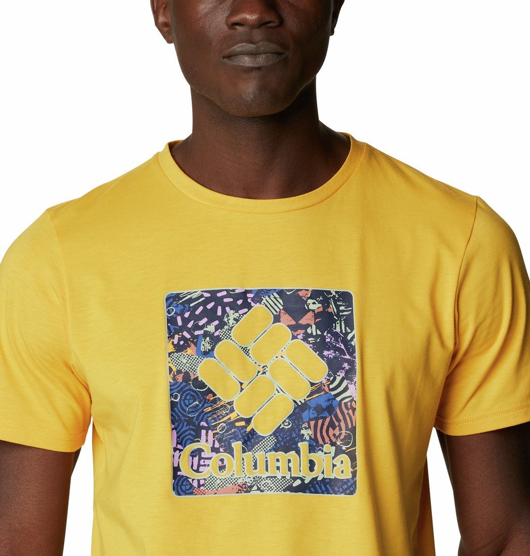 Tričko Columbia Sun Trek™ Short Sleeve Graphic Tee M - žltá