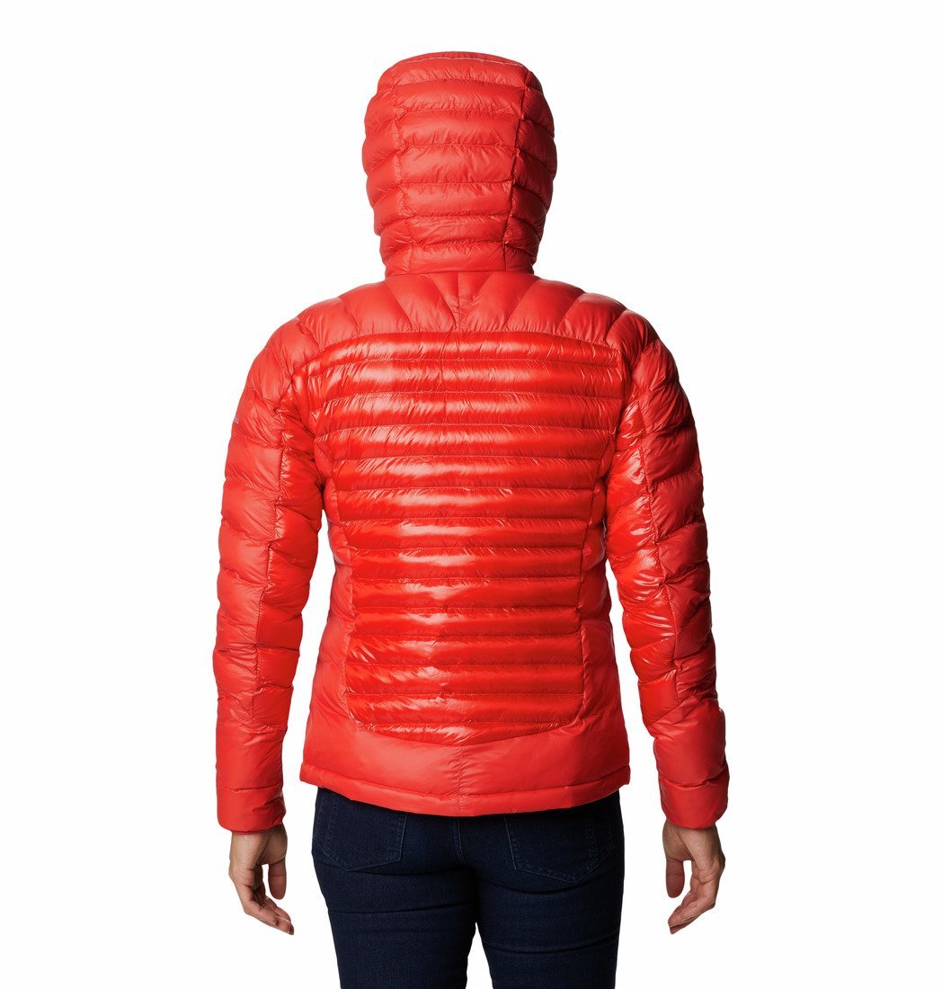 Bunda Columbia Labyrinth Loop™ Hooded Jacket W - červená/oranžová