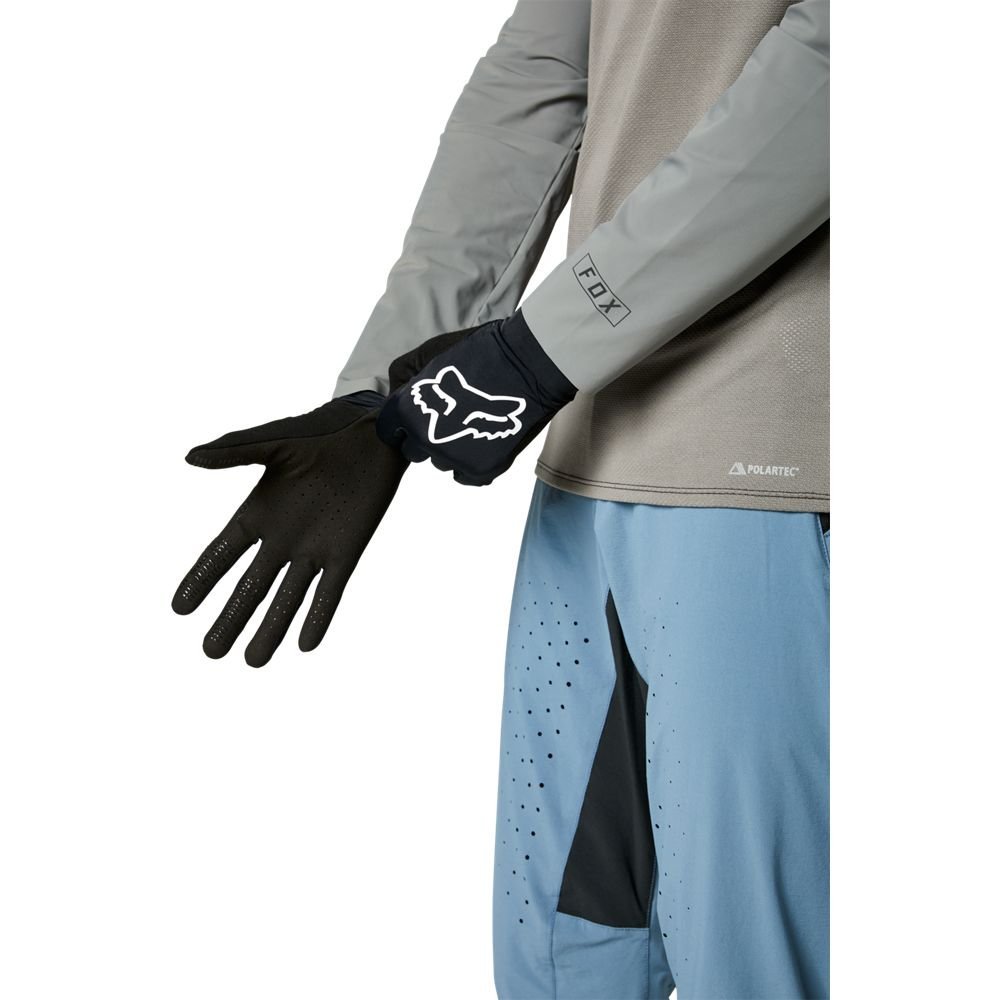 Rukavice Fox Flexair Glove M - čierna