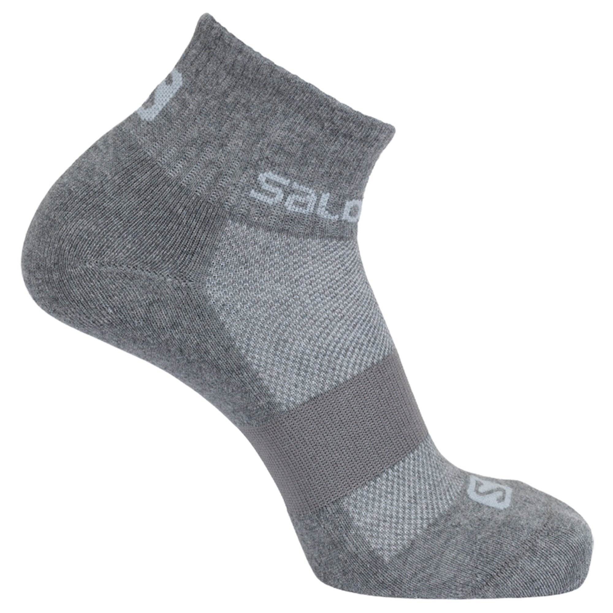 Ponožky Salomon EVASION 2-PACK - sivá